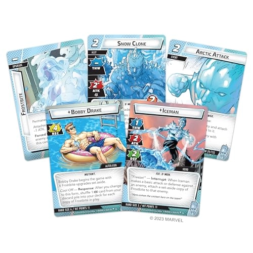 Marvel Champions The Card Game: Iceman Hero Pack