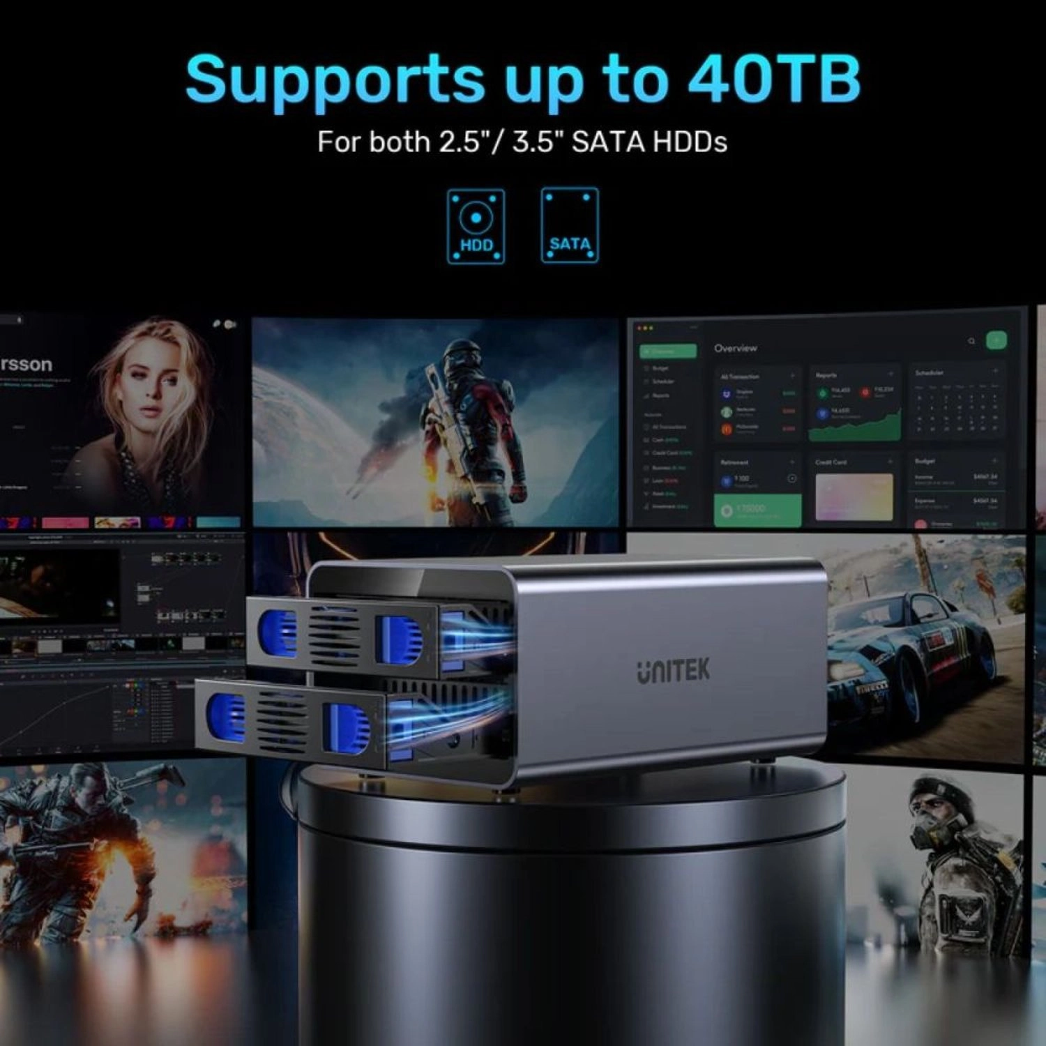 S1308C01 - SATA 2.5" 3.5"