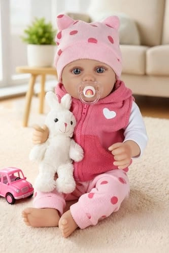 Little Lucy Reborn Baby Doll - 20 Inch Soft Body Girl Ages 3+