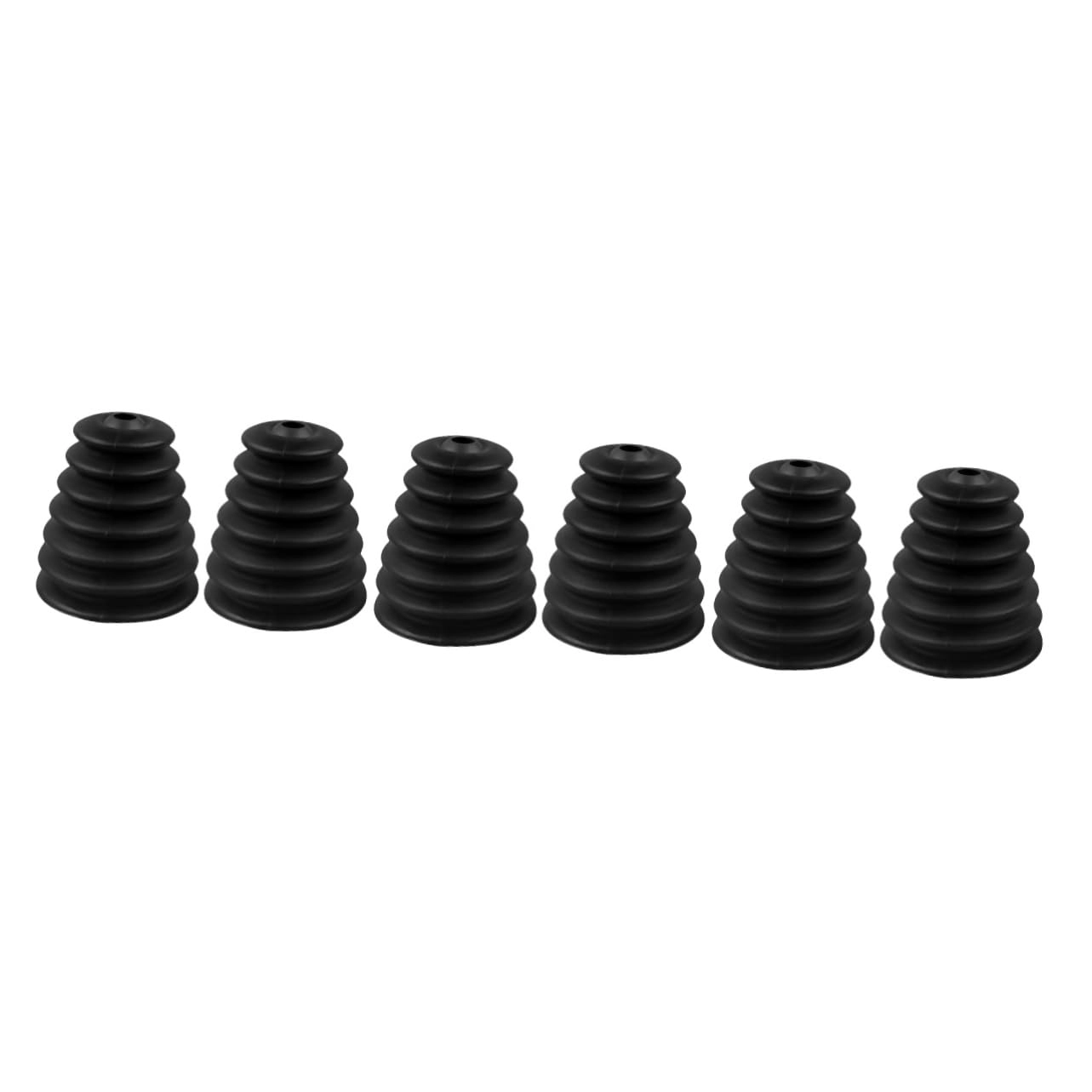 Dust Cover for Electric Drill - 6pcs Black 11.00X8.50X8.50cm