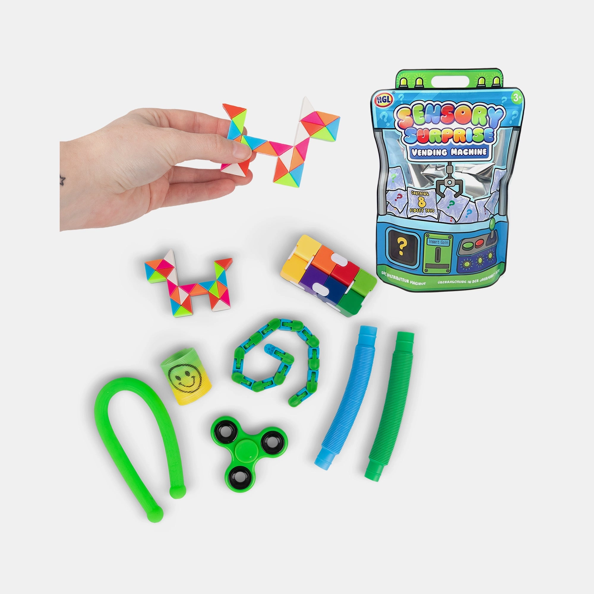 BORDERS Vending Machine Mystery Bag - 3+ 8 pieces