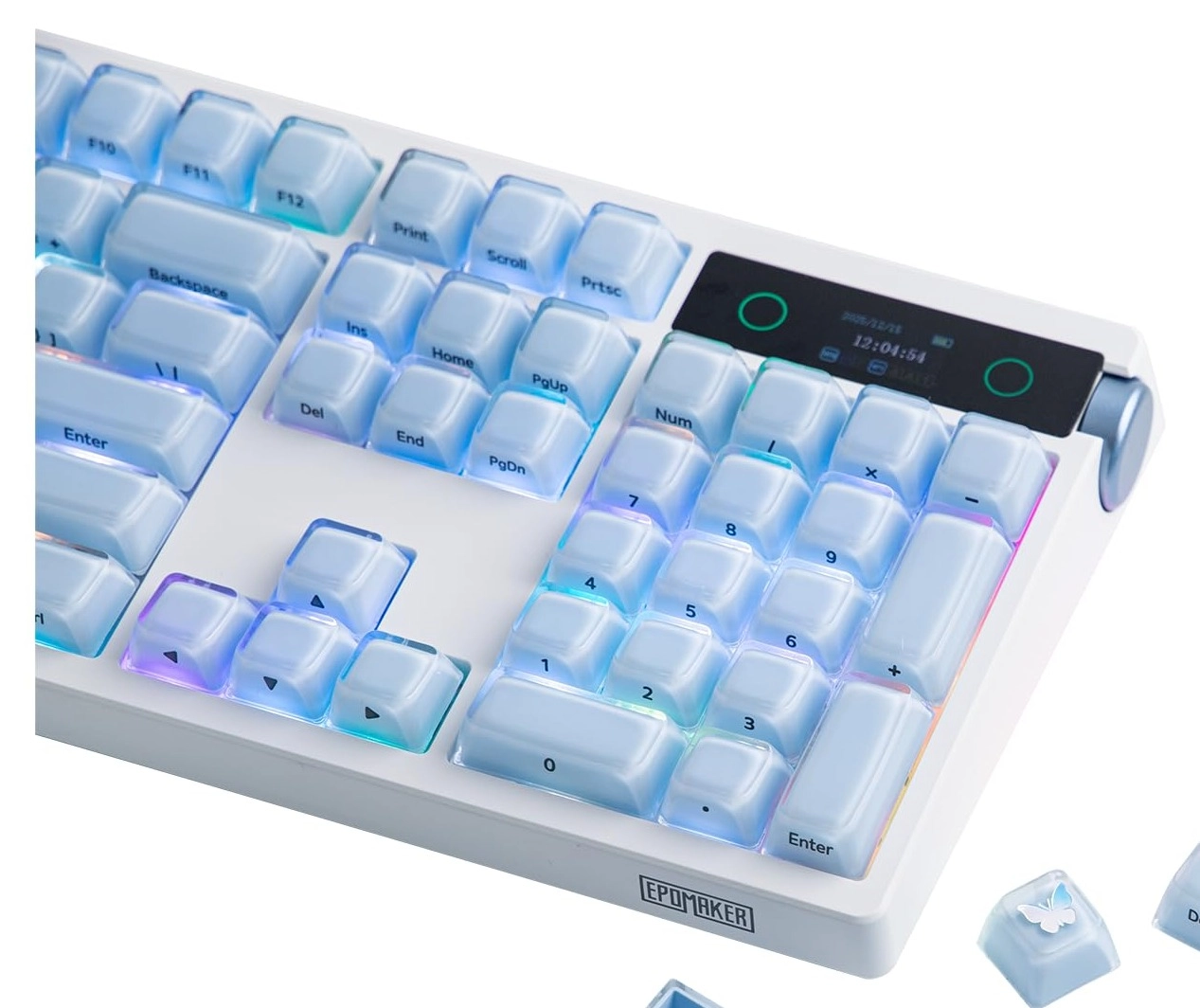 EPOMAKER Lusterfly Jelly Keycaps - Wireless