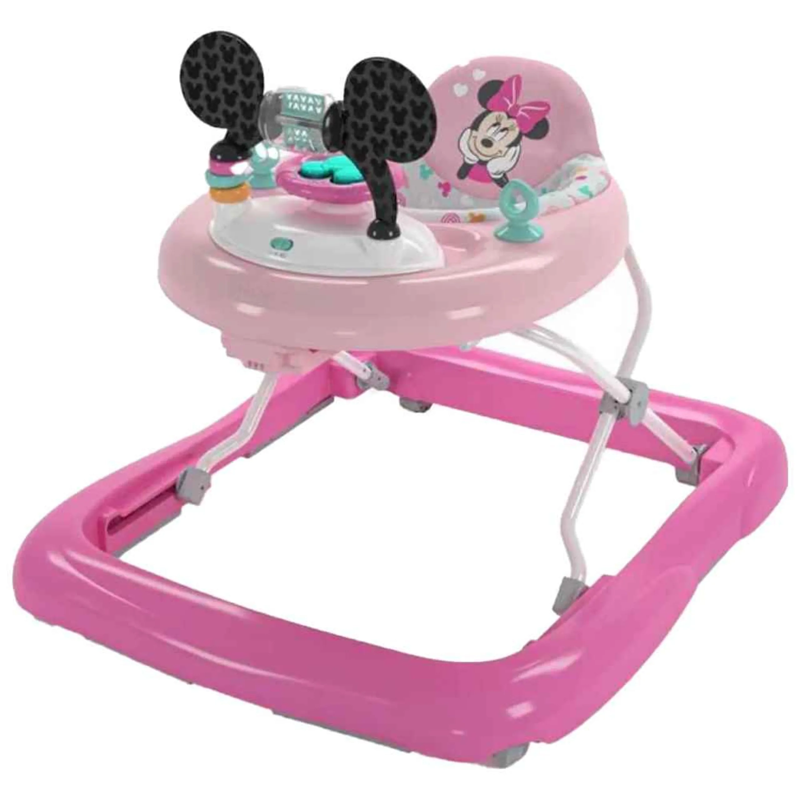 Bright Starts Minnie Mouse Tiny Trek - 2-In-1 Baby Walker
