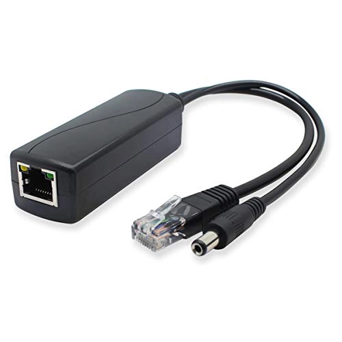 PoE Splitter - 12V 2A 24W 44-56V IEEE 802.3af 10/100/1000Mbps Pack