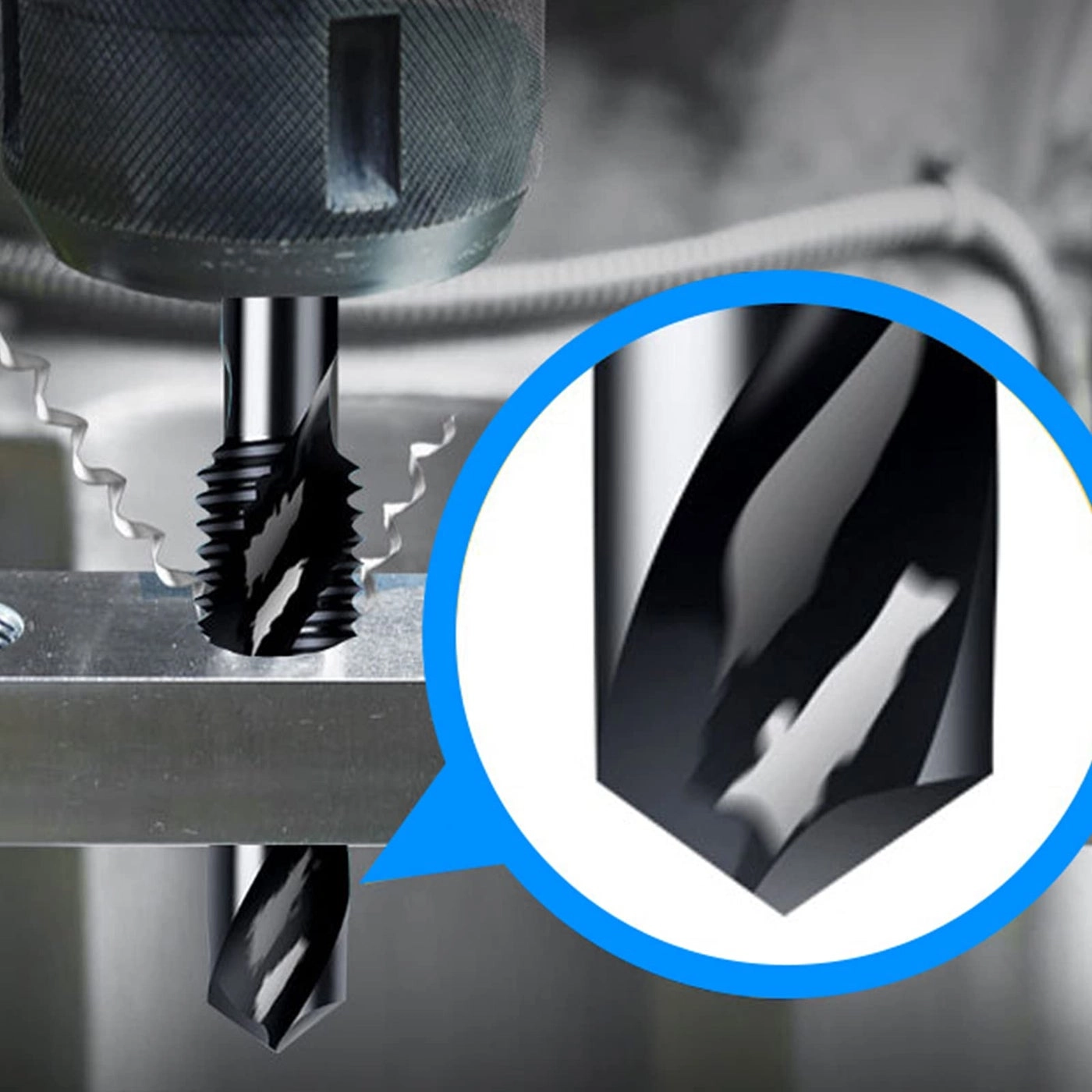 Drill & Tap Bits - high-speed steel 13 pcs