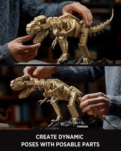Tyrannosaurus Rex Fossils Model - 16 years and up 826 pieces