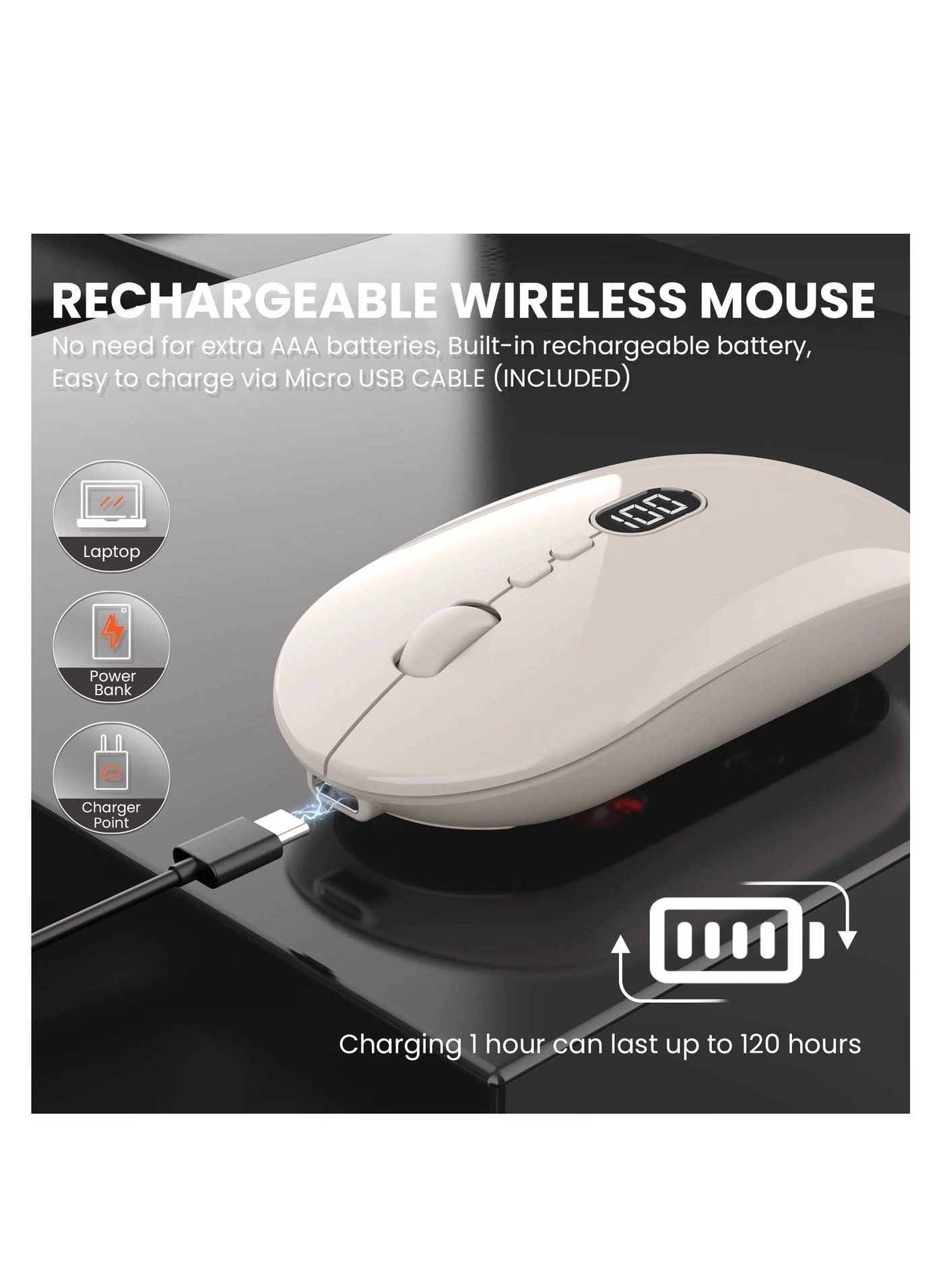 Lightweight Wireless Mouse - Wireless