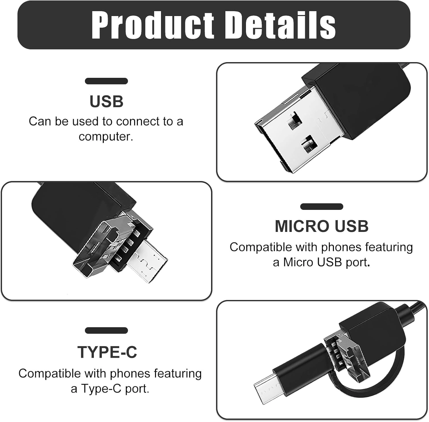 Endoscope Camera - 8 mm 5 m