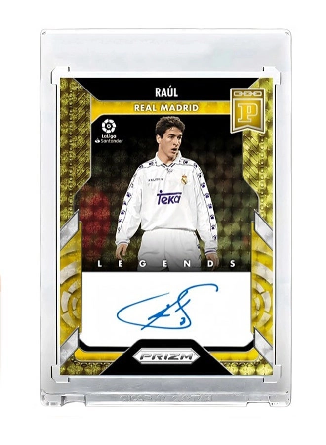 Panini Real Madrid Raul - Autographed Refractor