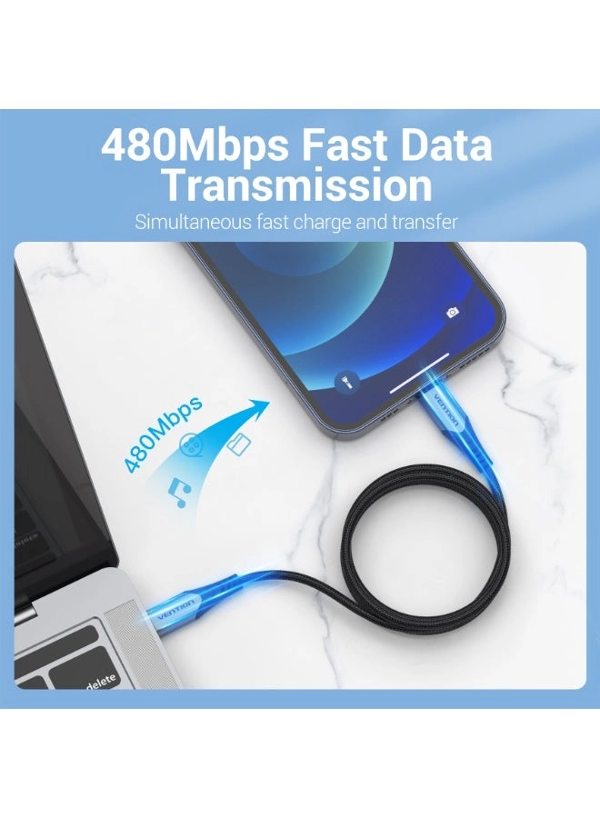 USB 2.0 C to Lightning Cable USB-C to Lightning 2m