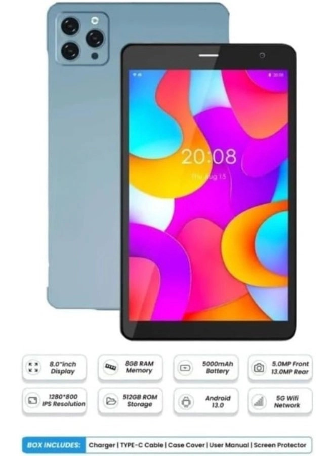 CM824 - 8GB 8-inch 512GB