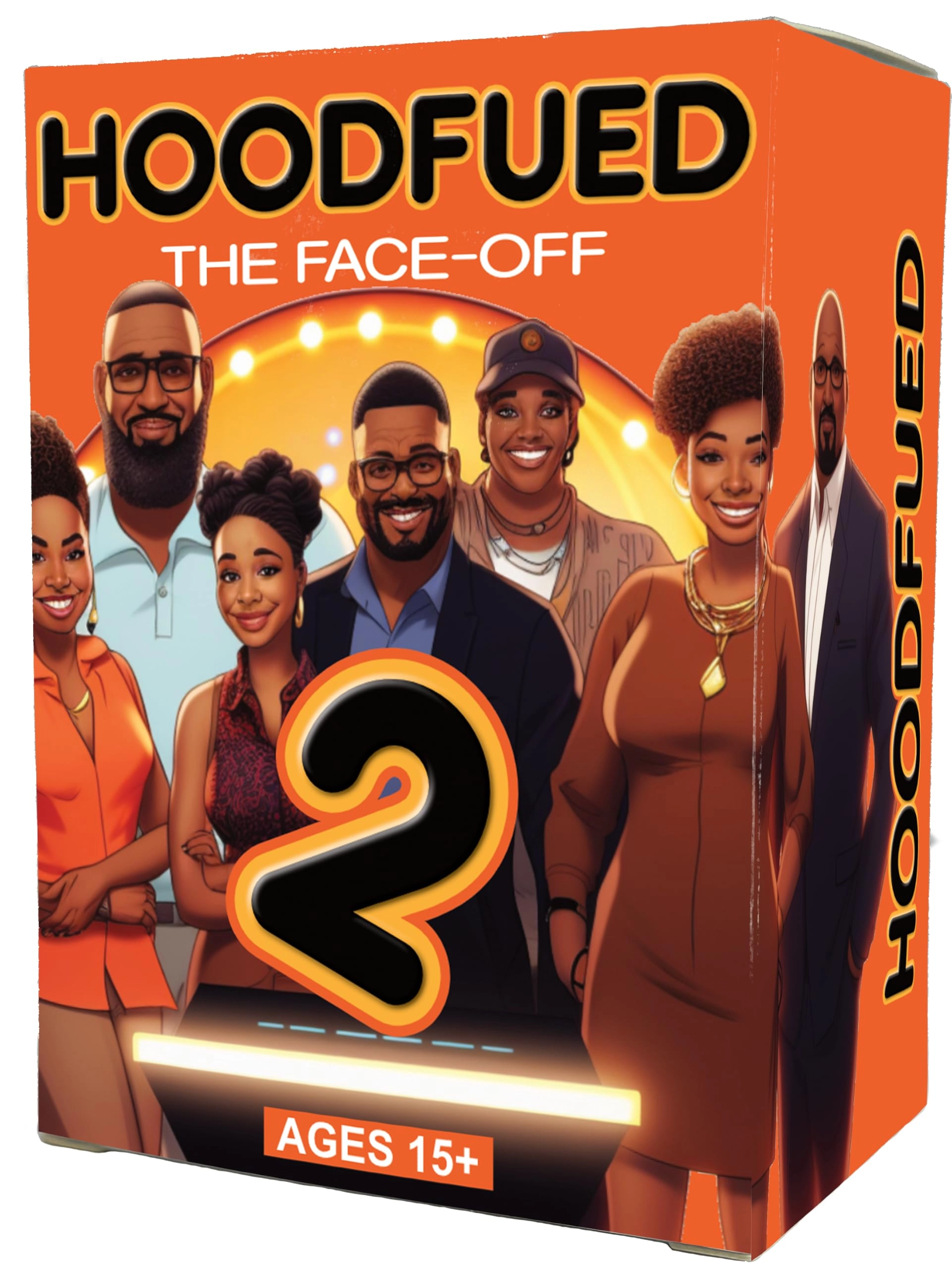 Card Plug HoodFued 2 - Black Culture Card Game