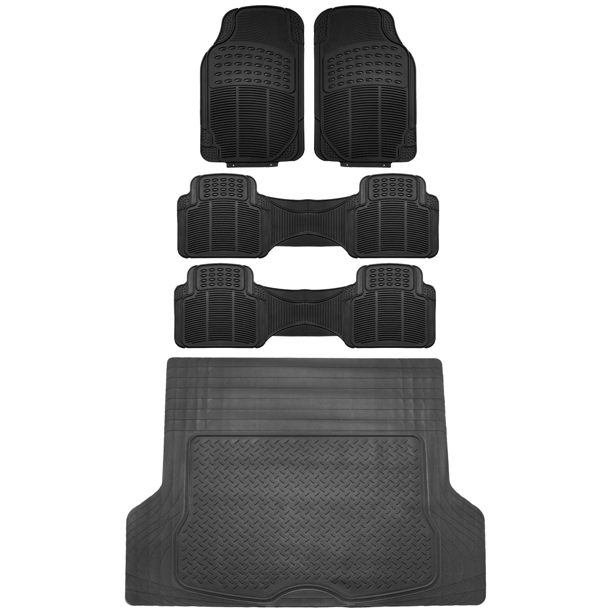 Climaproof Trimmable Non-Slip Vinyl Floor Mats - Universal Fit