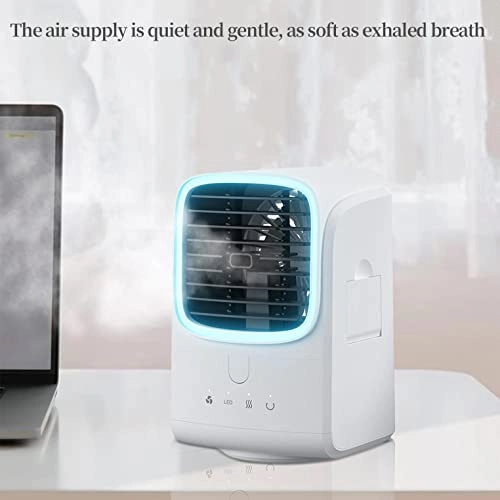 Mini Air Cooler - Portable 1L Water Tank 3 Adjustable Speeds