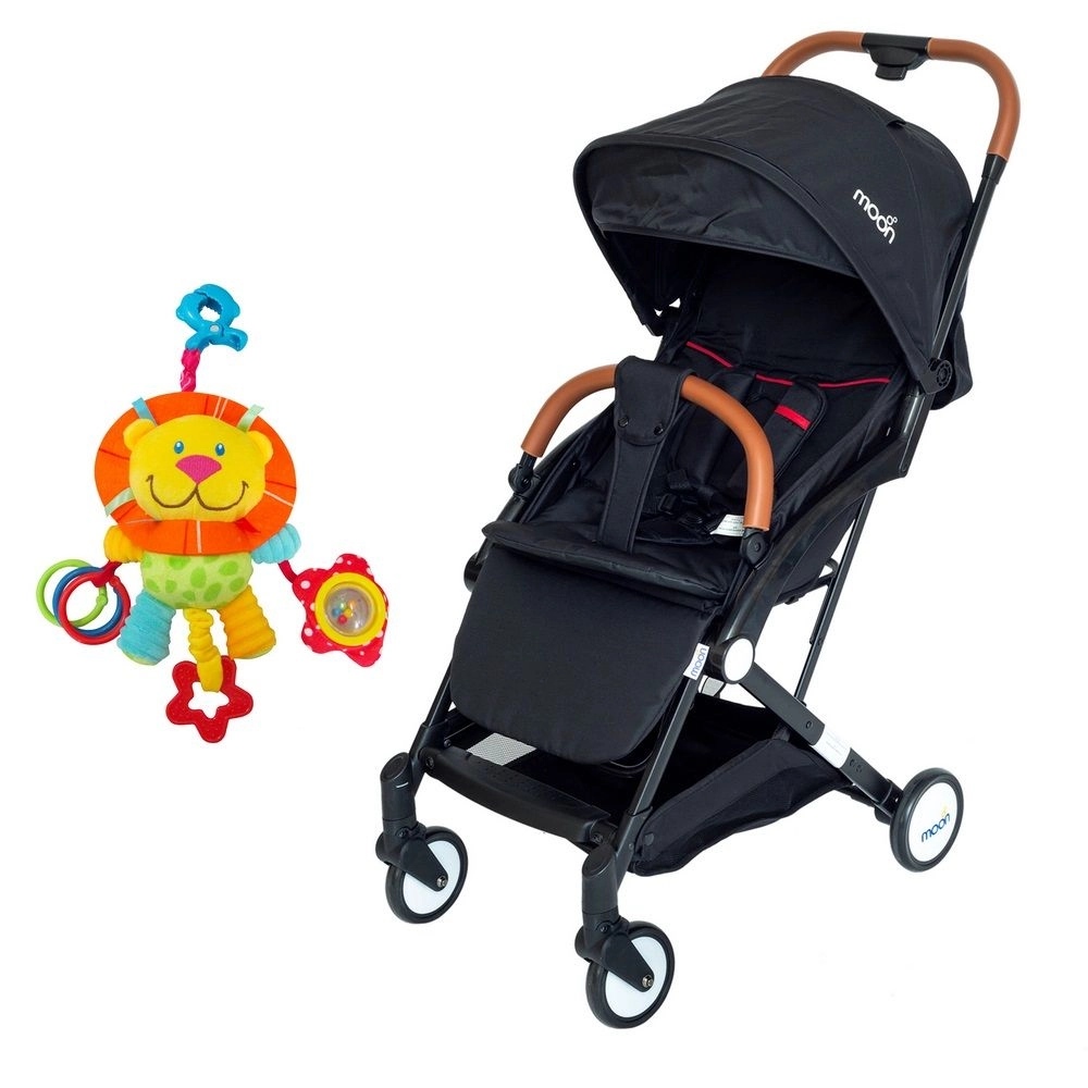 MOON Ritzi Cabin Stroller - 18 kg + Musical Toy Lion - 0 to 3 years