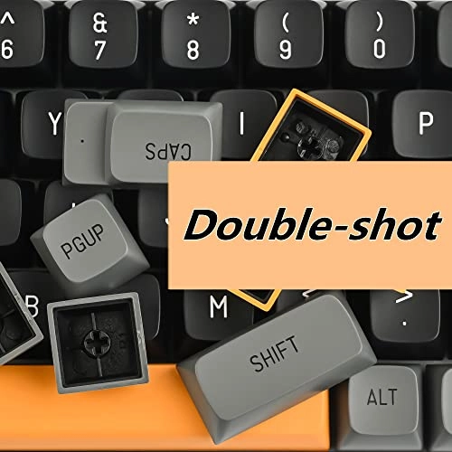 Double Shot Keycaps - US layout & ISO layout
