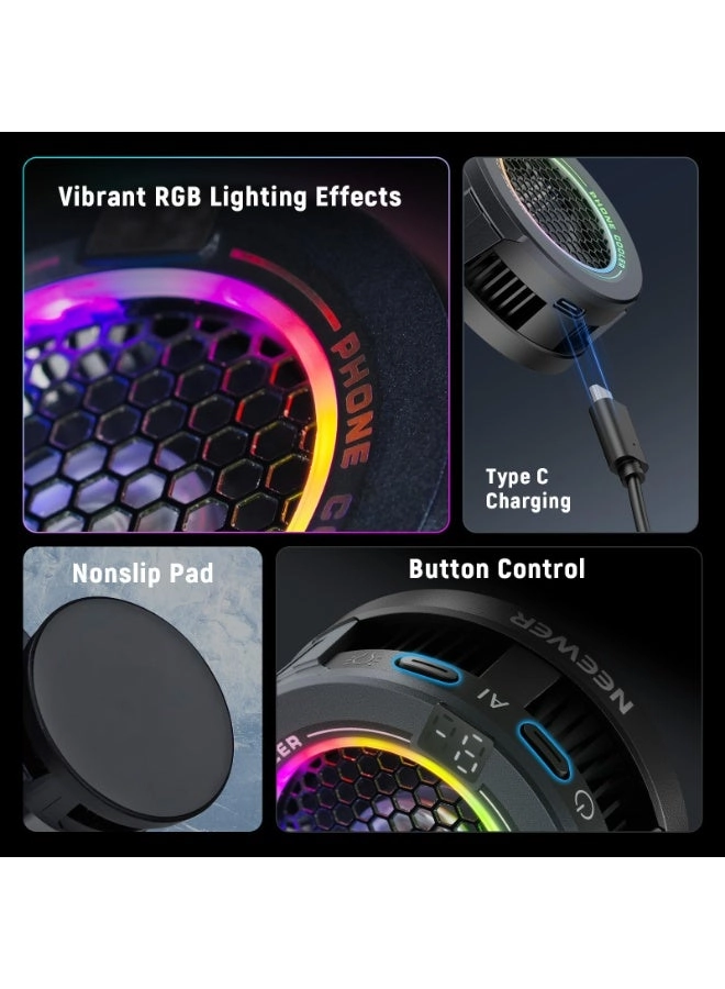 Magnetic Phone Cooler - iPhone 15/16 Pro Max