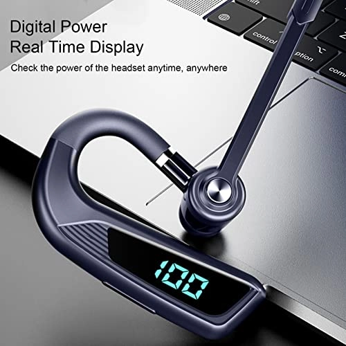 Single Ear Bluetooth Earpiece - Wireless Headset