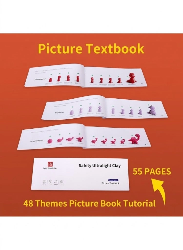 Air Dry Clay Kit - Ceramic 12pcs.