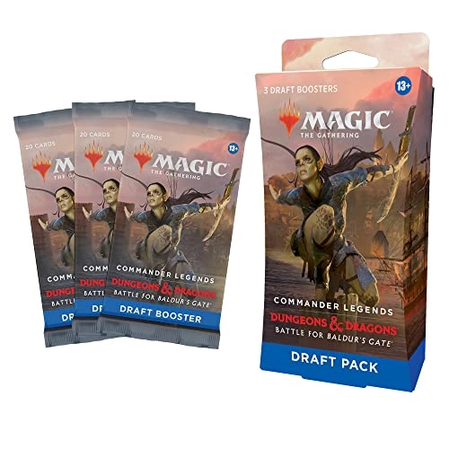 Commander Legends Battle for Baldur's Gate - 3 Draft boosters Pack