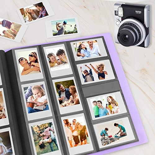 2x3" 560 Pockets Cardboard Faux Leather Photo Album