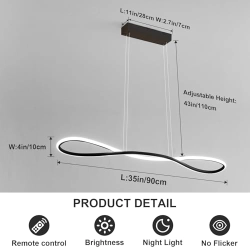 LED Pendant Lamp - 110cm