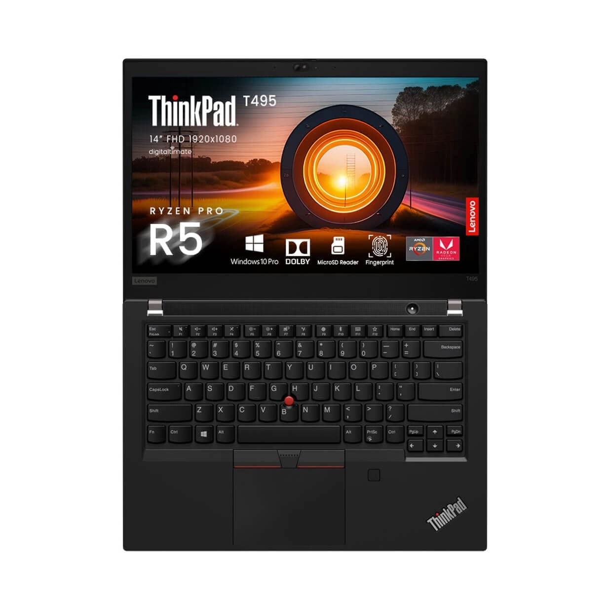(Renewed) ThinkPad T495s - 14'' Ryzen 5 PRO 3500U 8GB 256GB SSD