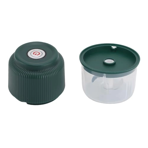 Garlic Grinder - 260ml 2 Blades Dark Green