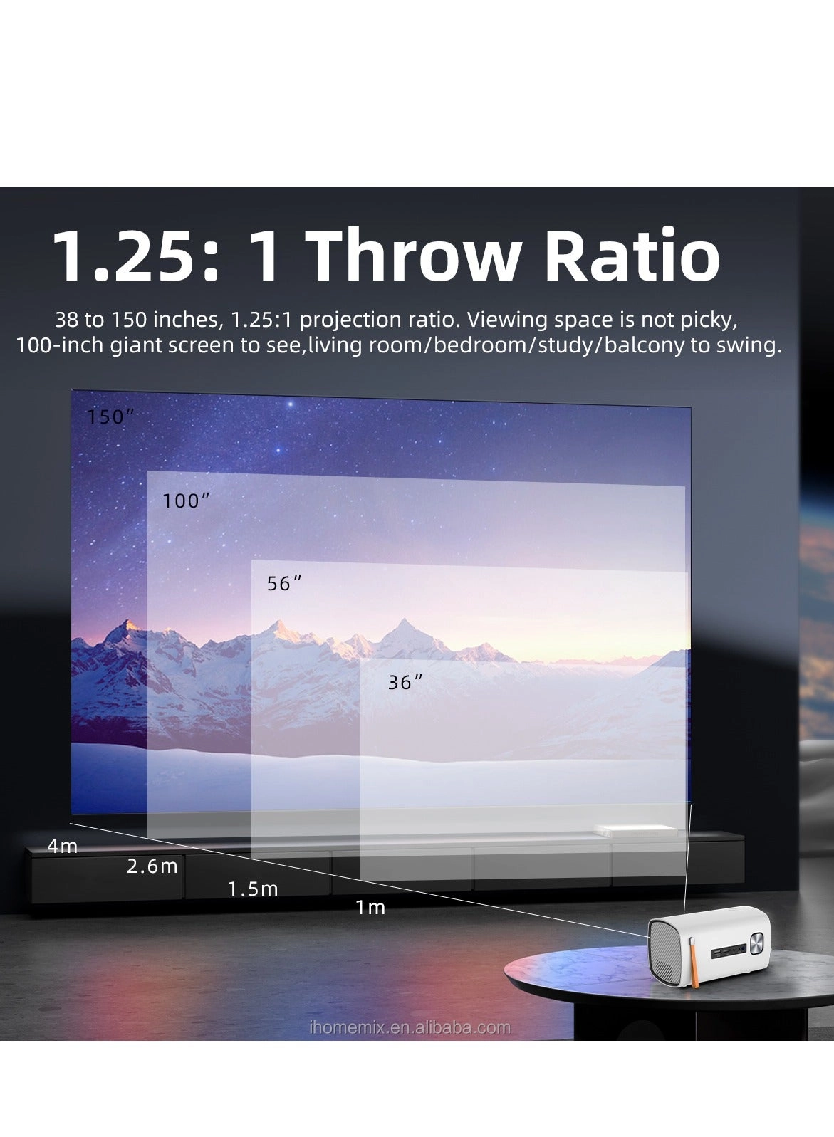 HY320 MINI 200 ANSI lumens