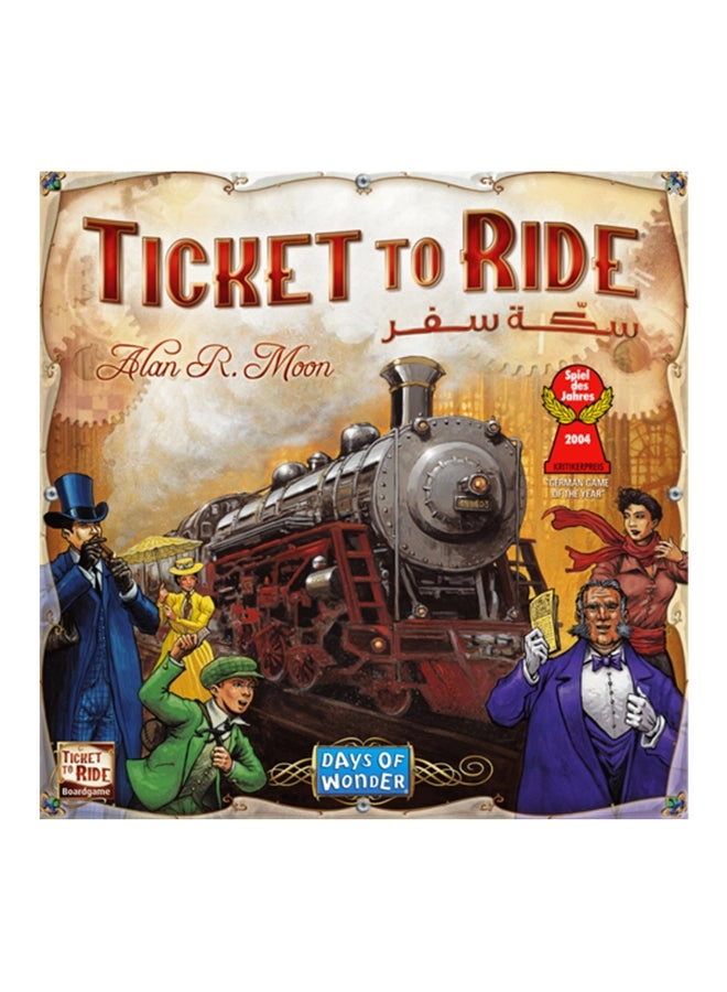 Ticket To Ride Europe (Arabic/English)