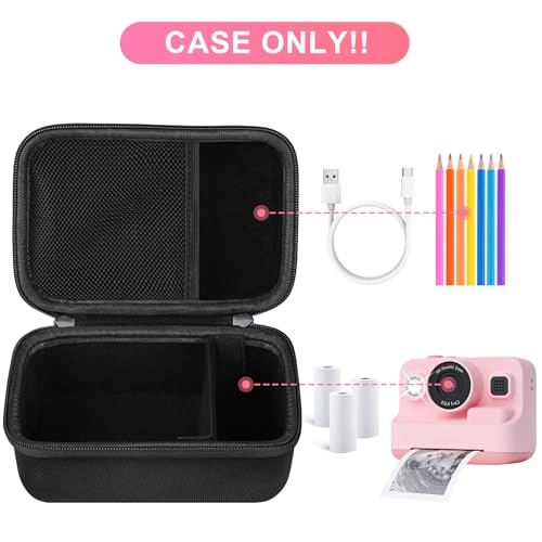Carrying Case - 14.75 x 12.09 x 9.27 cm MINIBEAR instant digital camera