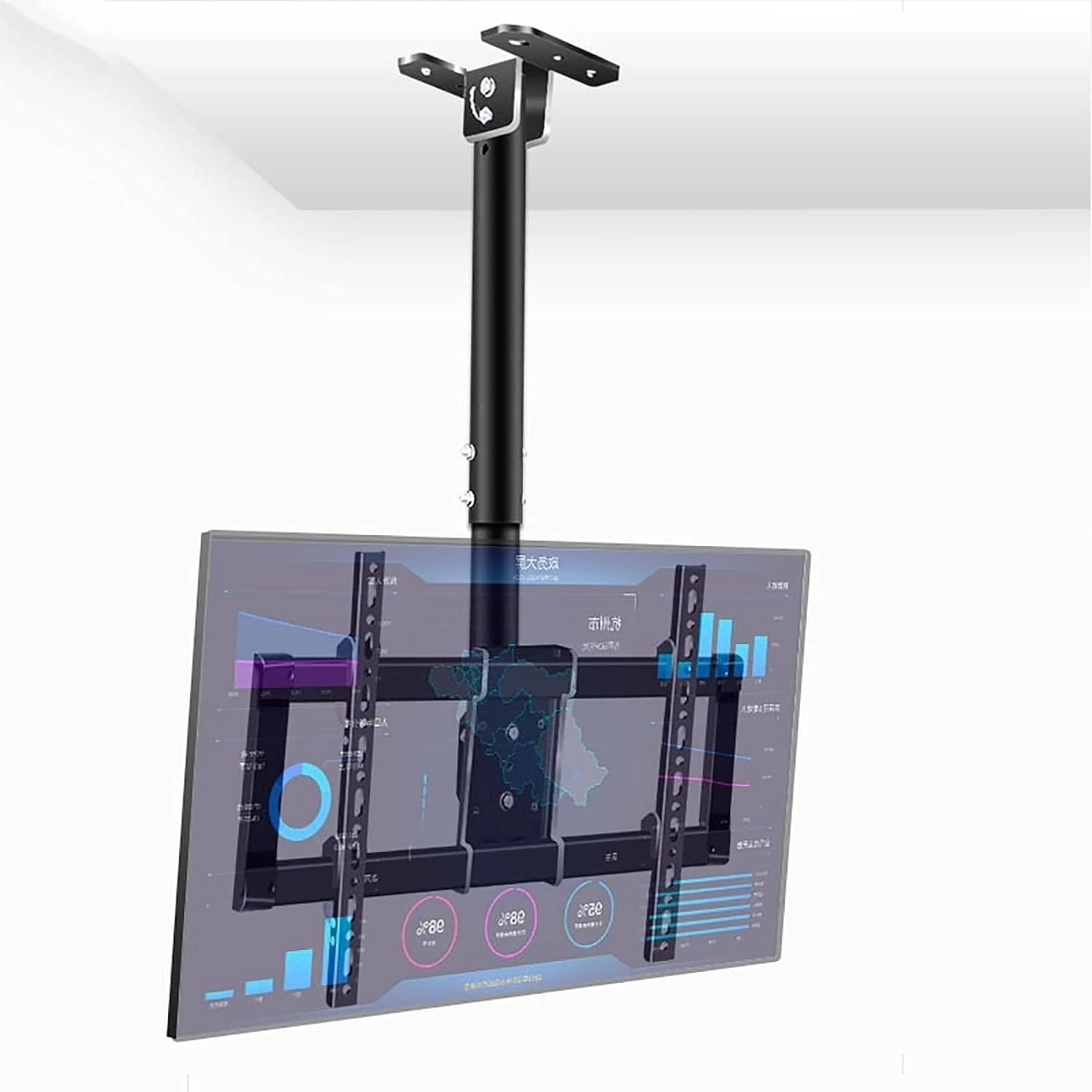 TV Ceiling Mount - 80kg 37-85 inch