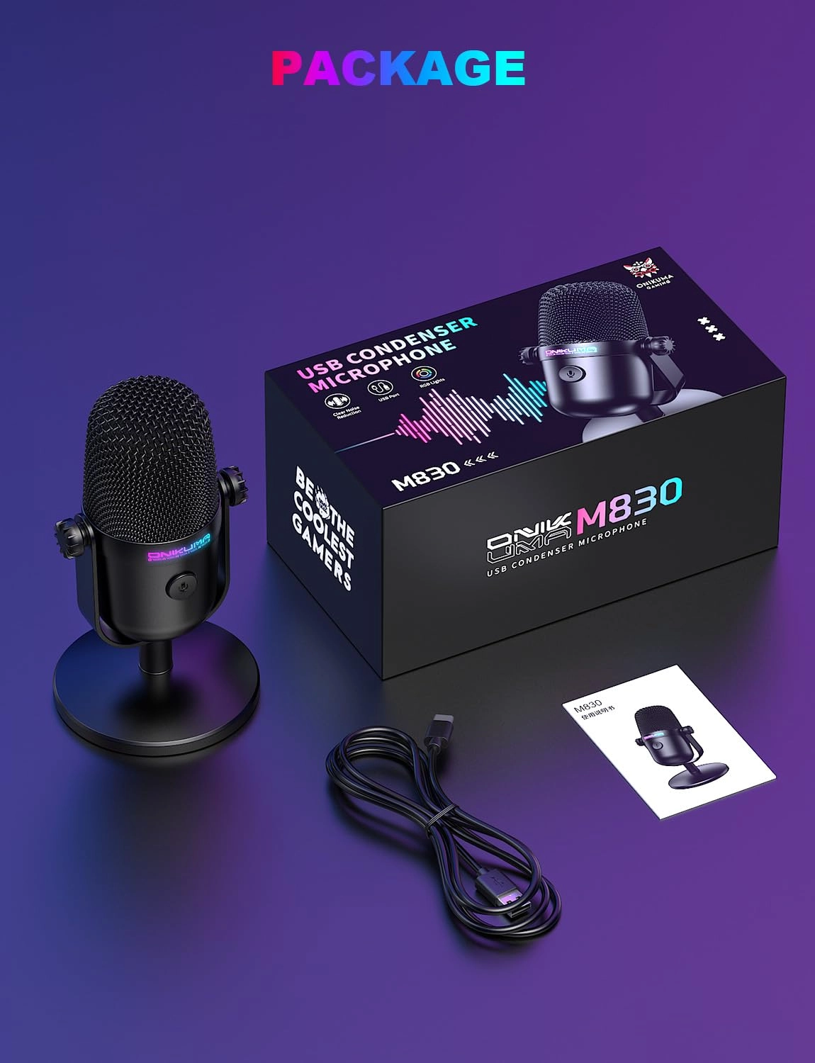 M830 USB Microphone