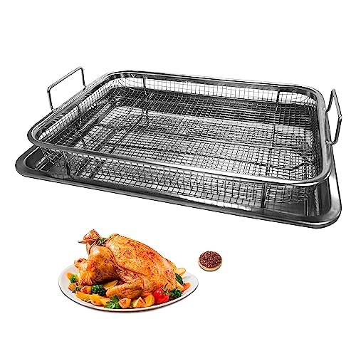 Air Fryer Basket - Stainless Steel 2 Set