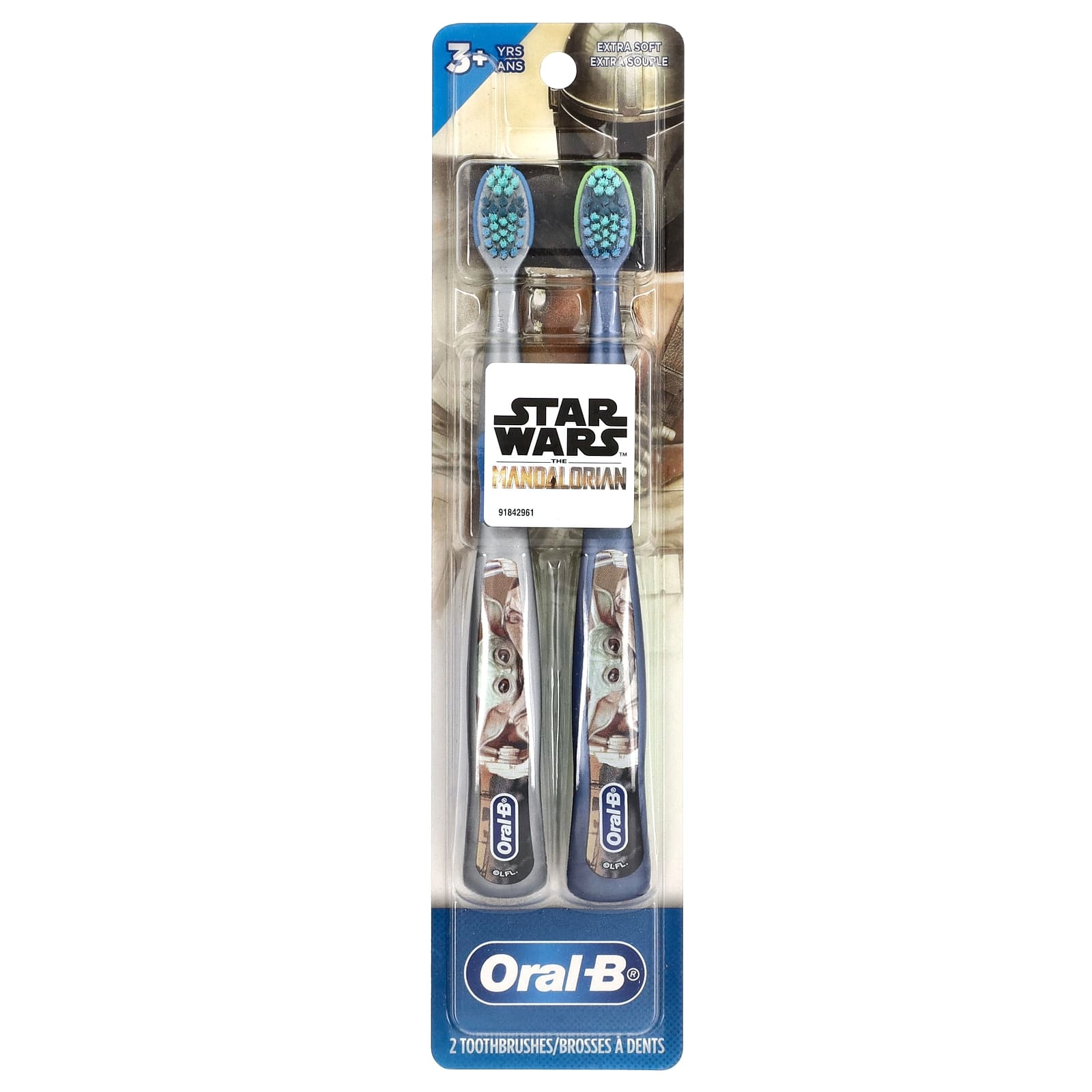 Oral-B Toothbrushes - Extra Soft 2-Piece Pack