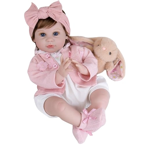 Reborn Baby Doll - 22 inch Vinyl Girl Ages 3+