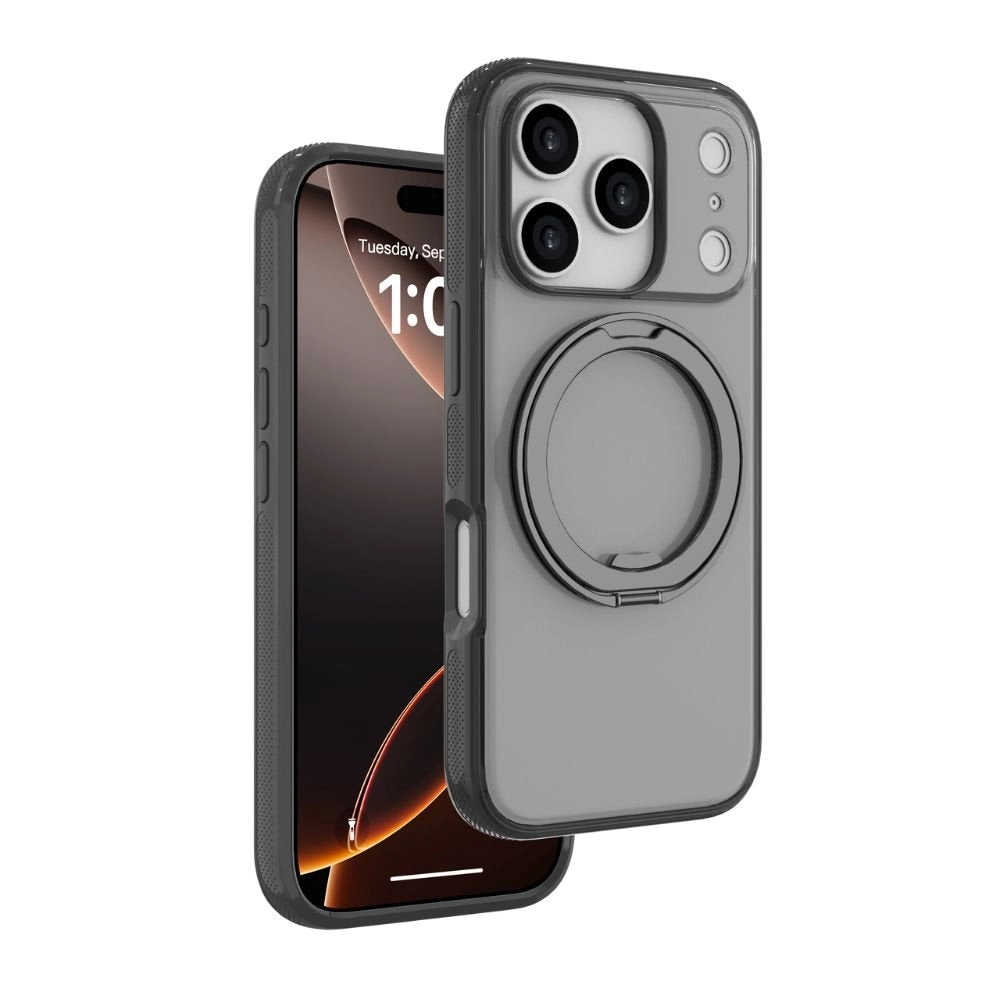 Pristine Rotatable Ring Stand Case for iPhone 17 Pro Max