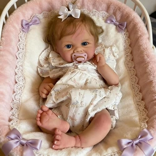 Vivienne Reborn Baby Doll - 19 Inch Vinyl Ages 3+
