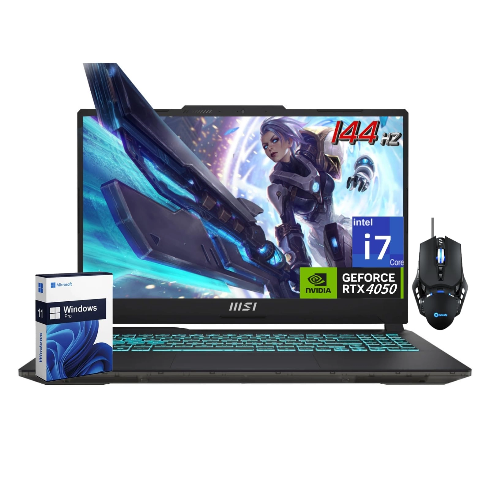 MSI Cyborg - 15.6'' Core i7-13620H 64GB DDR5 2TB SSD