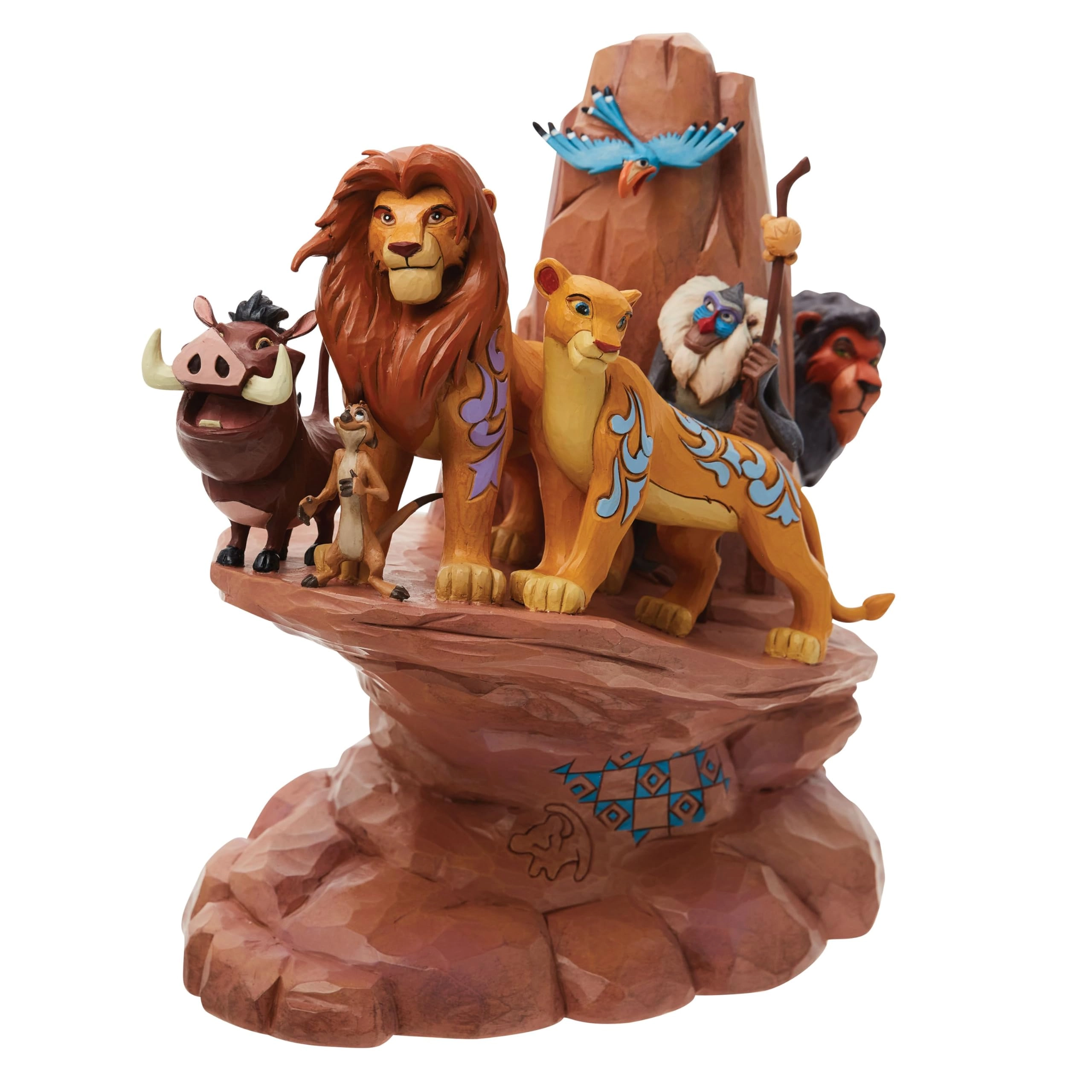 Enesco DSTRA Lion King Carved in Ston - Resin