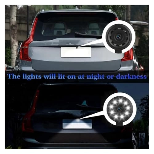 Reverse car rear view camera - Night vision Wired 720 x 540 pixels