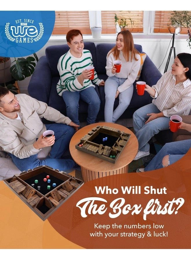 Shut The Box - Walnut Stain