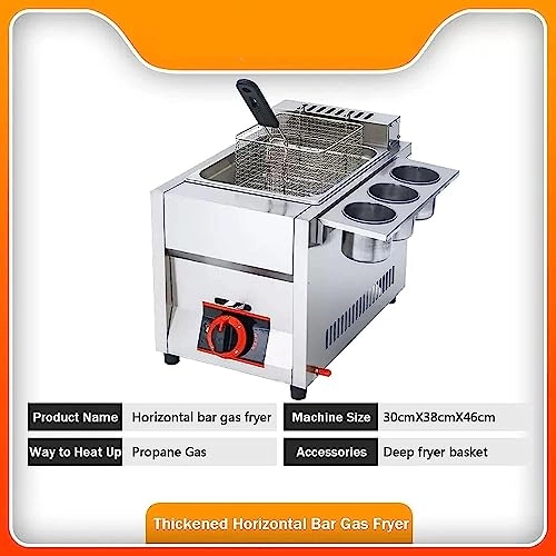 Commercial Countertop Gas Fryer MVVFKF0929