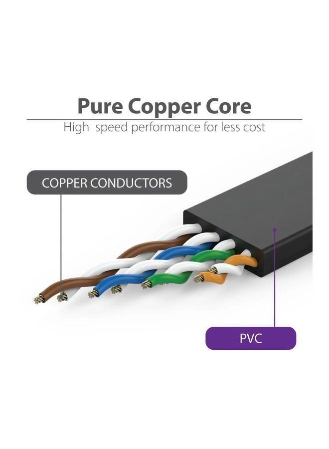 RJ45 Cat6 LAN Cable - 14 cm