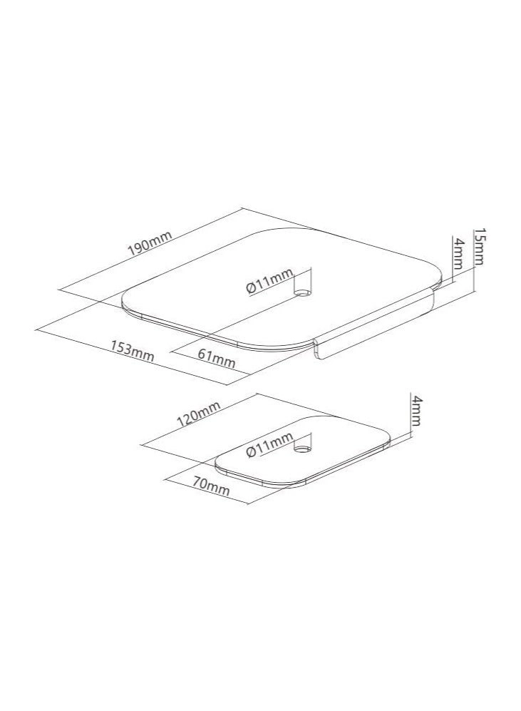 Reinforcement Bracket - CGRP-B Grommet C Clamp