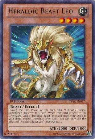 Konami Heraldic Beast Leo CBLZ-EN017