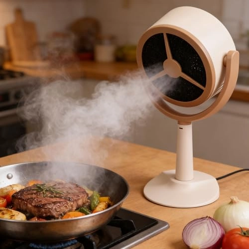 Portable Range Hood - 125 Degree Rotation 3000mah Rechargeable Battery