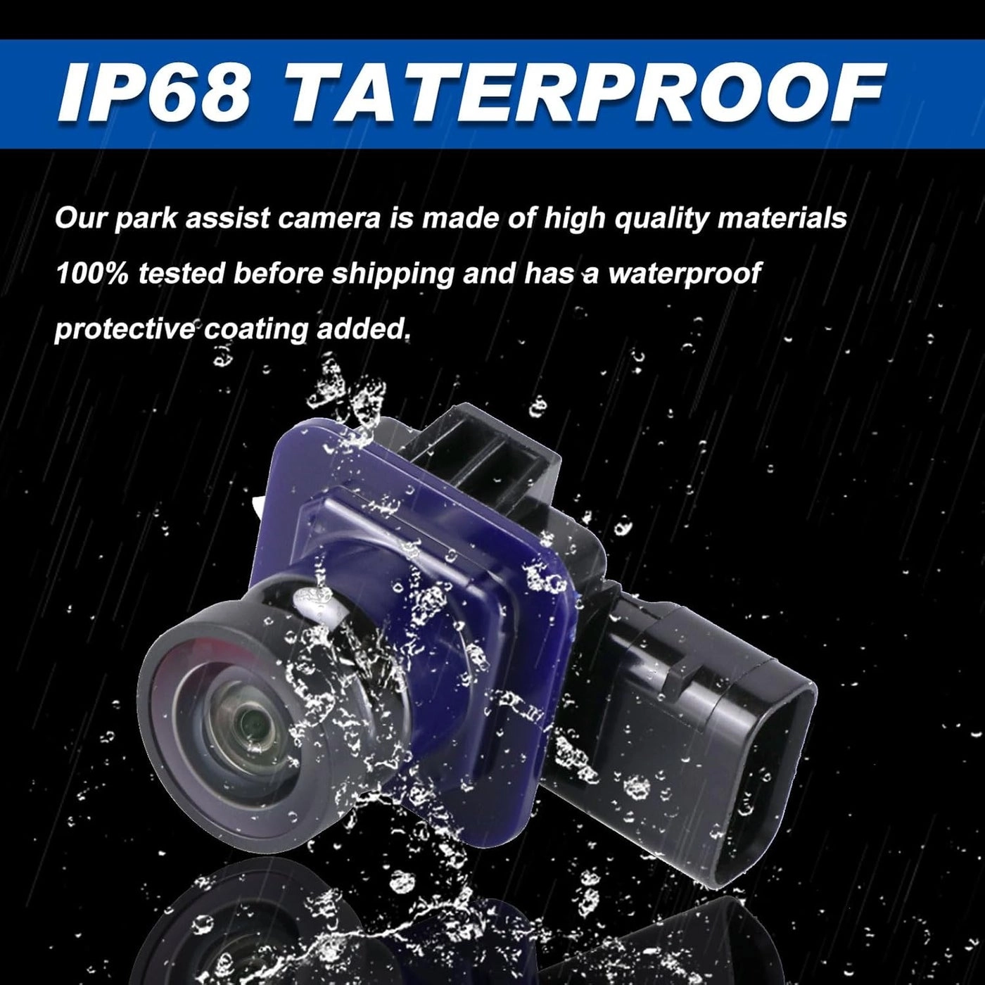 Backup Camera - Ford Explorer 2011-2015 without white track line