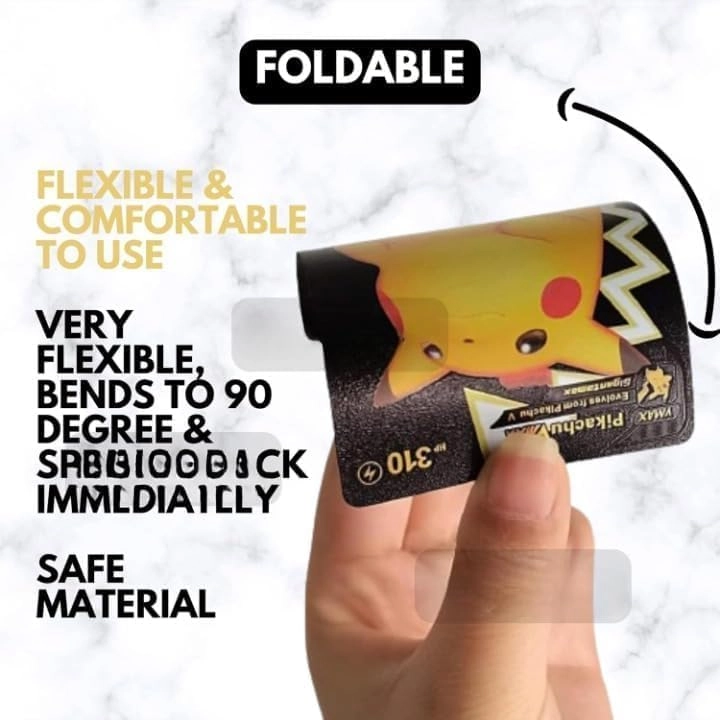 Pokémon Gold Foil Cards Pack - English 55pcs