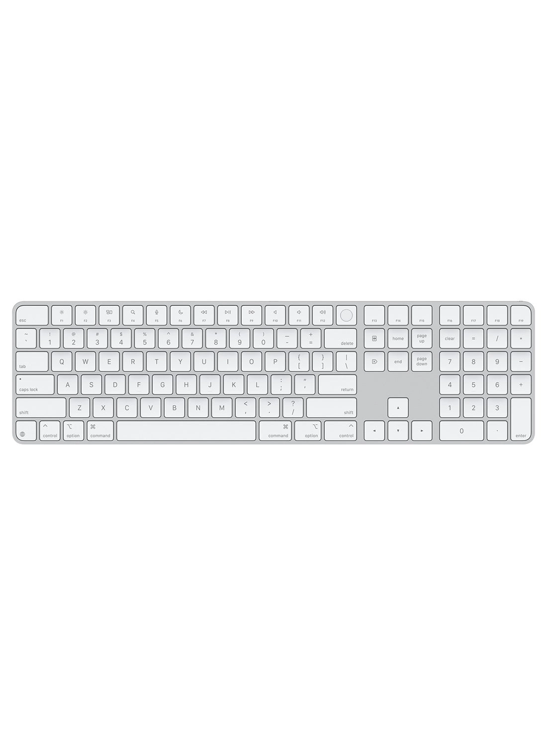 Apple Magic Keyboard with Touch ID and Numeric Keypad - EN Wireless